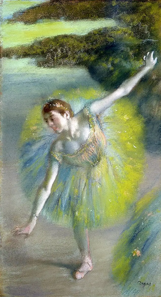 Dancer in Green