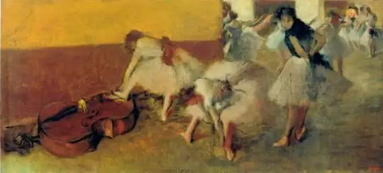 Danseuses au foyer
