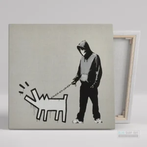 Banksy Choose Your Weapon (Queue Jumping Grey), 2010