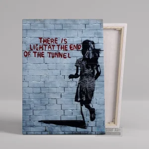 Banksy There Is Light At The End Of The Tunnel