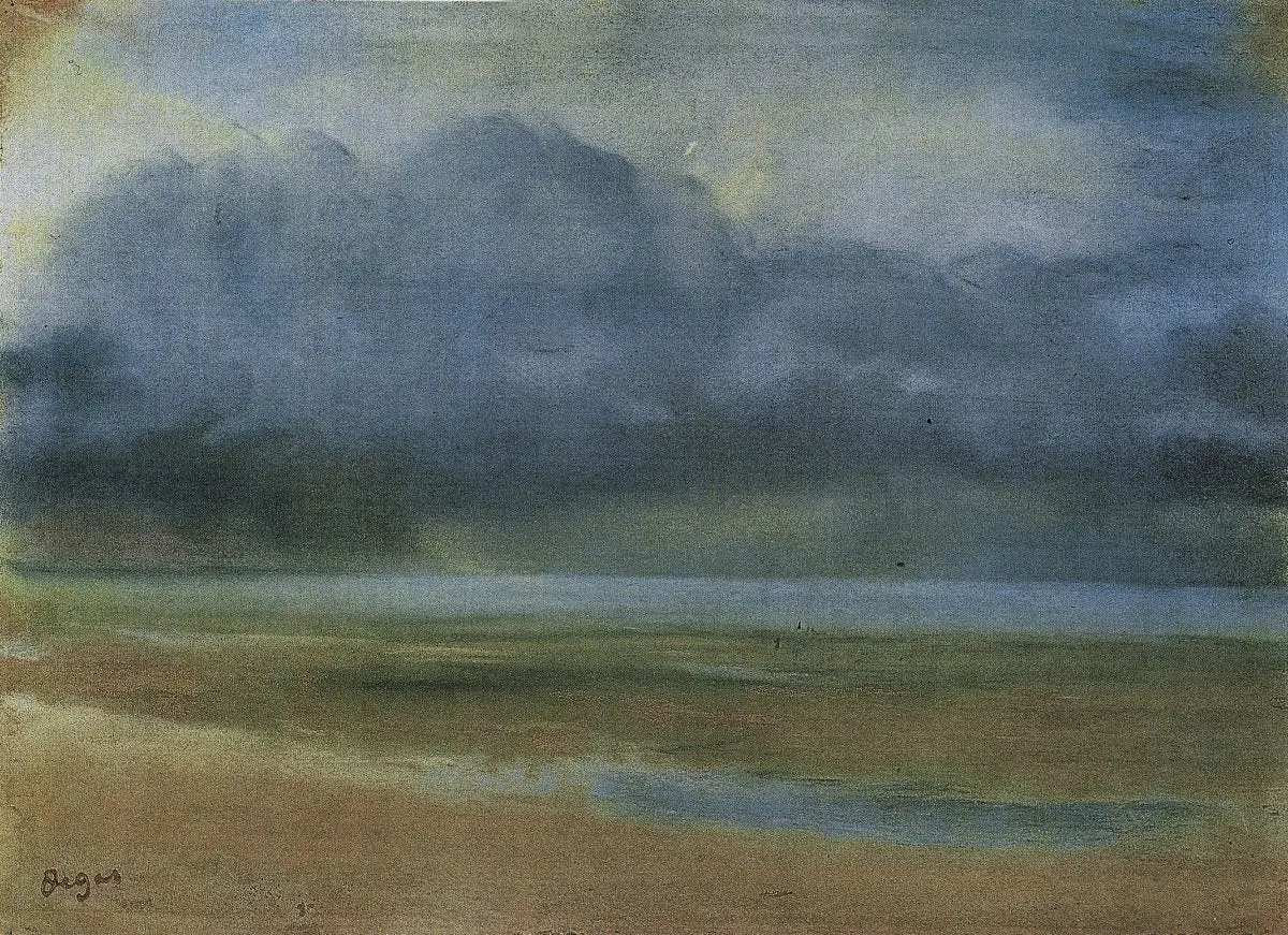 Beach at Low Tide