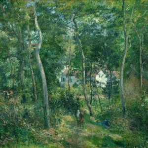 Edge of the Woods Near L'Hermitage, Pontoise (1879)