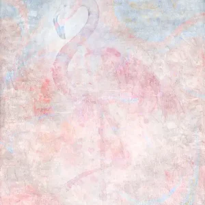 Flamingo Canvas art, Pink Flamingo Wall Art