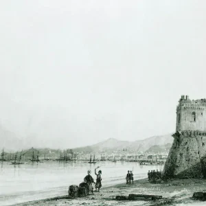 Genoese tower, 1845