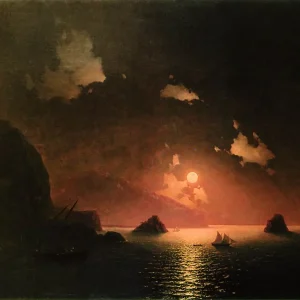 Gurzuf at night