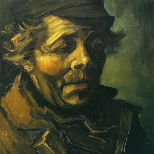 Head of a Peasant (Study for The Potato Eaters) 1885