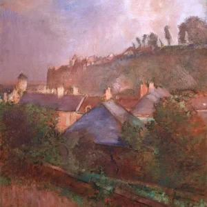 Houses at the Foot of a Cliff (c. 1895-98)