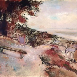 Landscape on the seashore