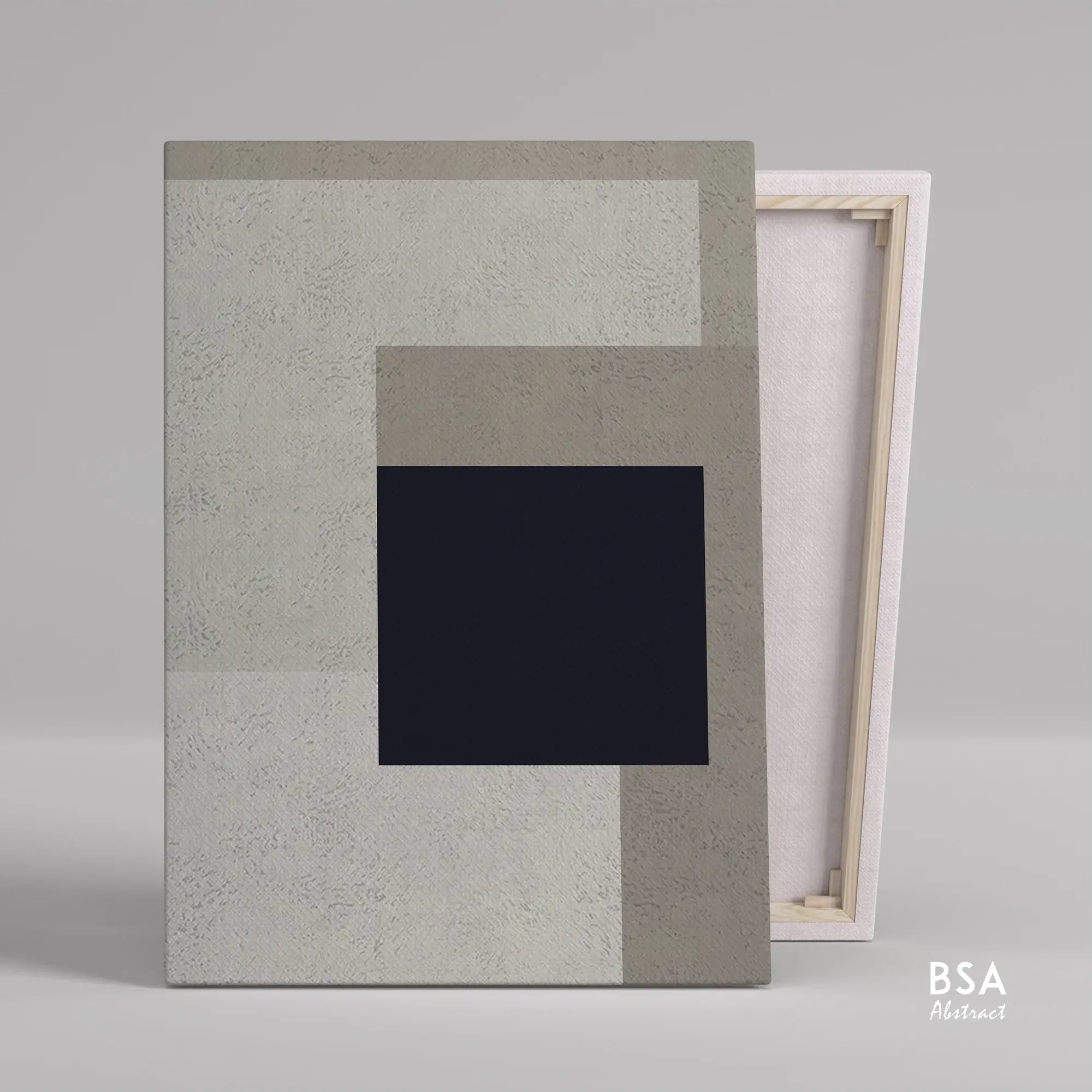 Geometric Minimalist Modern Wall Art, Abstract Canvas Art Painting - Fora #27