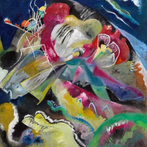 Painting with White Lines 1913