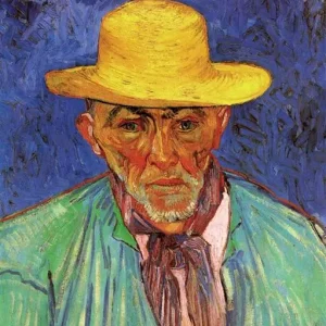 Portrait of Patience Escalier, Shepherd in Provence