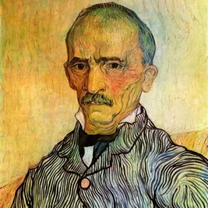 Portrait of Trabuc, an Attendant at Saint-Paul Hospital, 1889