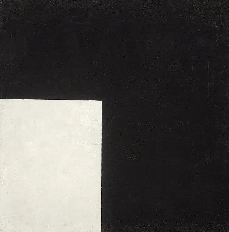 Black and White, Suprematist Composition