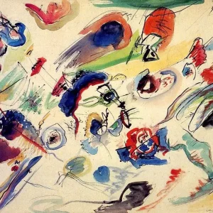 Untitled (First Abstract Watercolor), 1910