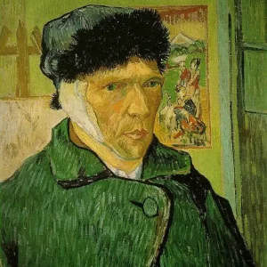 Self Portrait with Bandaged Ear, 1889