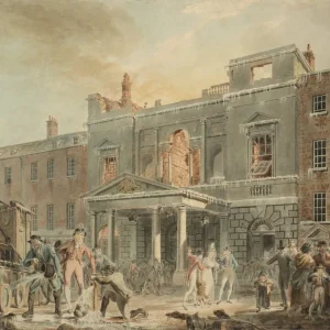 The Pantheon, the Morning after the Fire