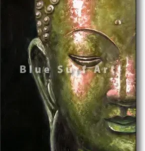 Thonburi Buddha Oil Painting