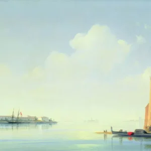 Venetian lagoon. View of the island of San Giorgio