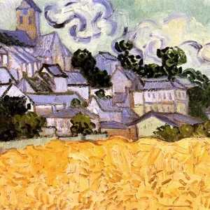 View of Auvers with Church (1890)
