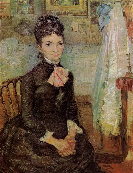 Woman Sitting by a Cradle (1887)