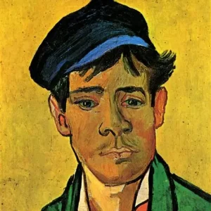 Young Man with a Hat, 1888